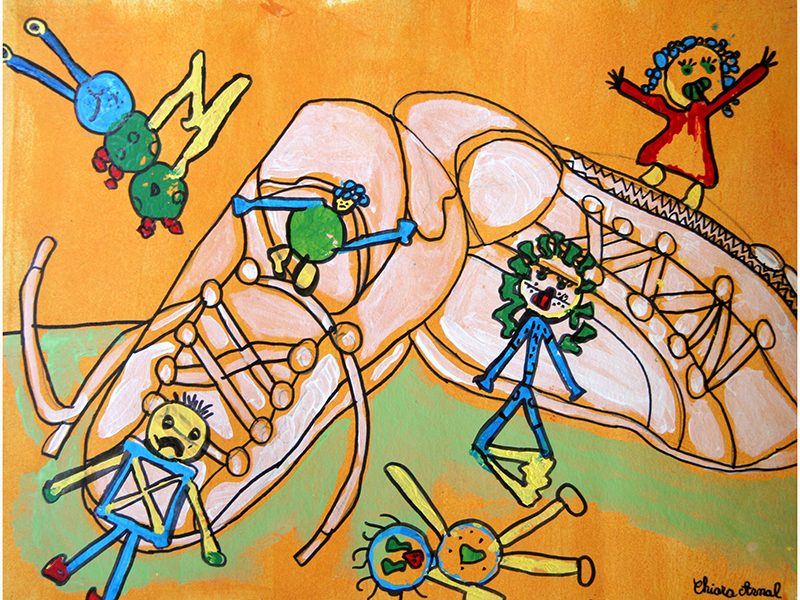 Exposition 2017 – Enfants : travail d’élève 11