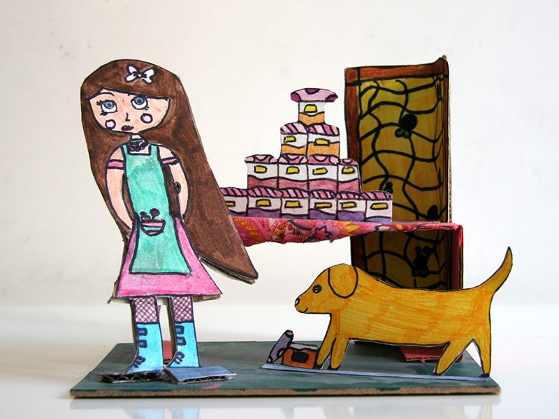 Exposition 2017 – Enfants : travail d’élève 8