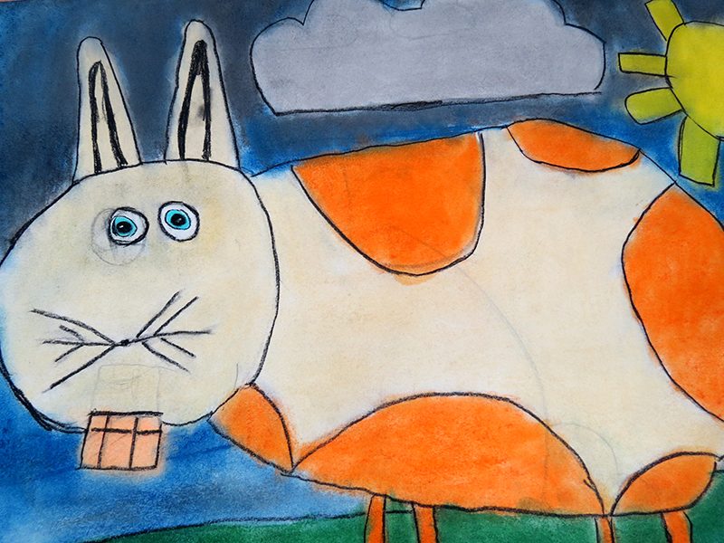 Exposition 2017 – Enfants : travail d’élève 1