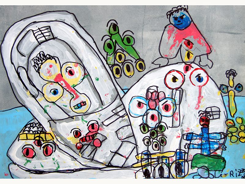 Exposition 2017 – Enfants : travail d’élève 42