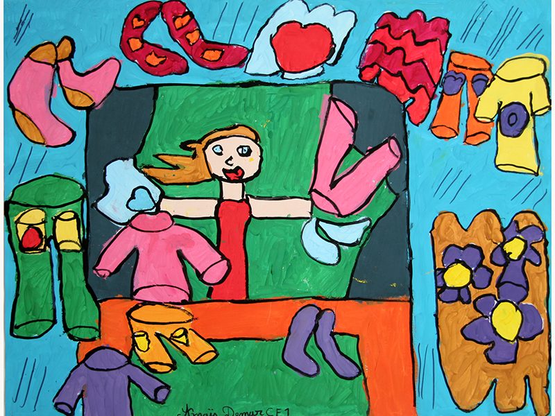 Exposition 2017 – Enfants : travail d’élève 40