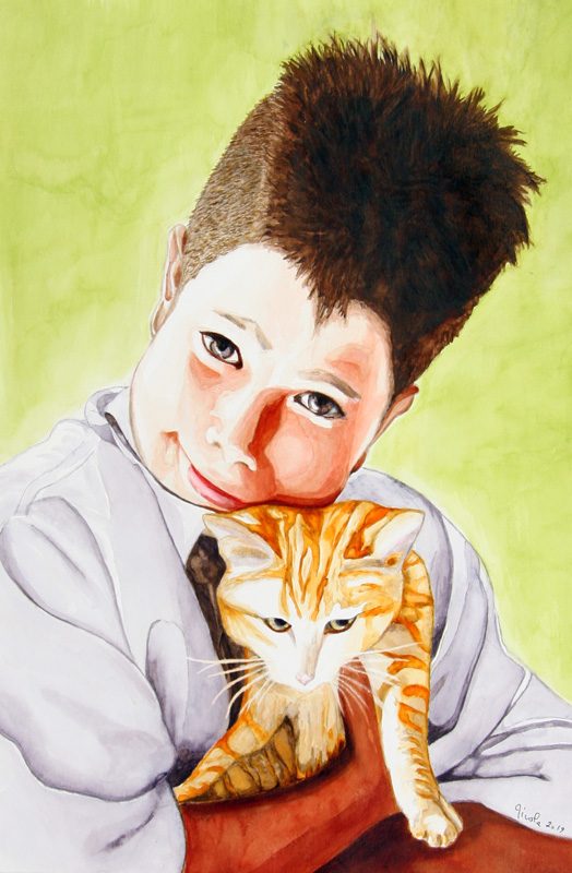 Exposition 2019 – Arts Plastiques : travail d’élève 53