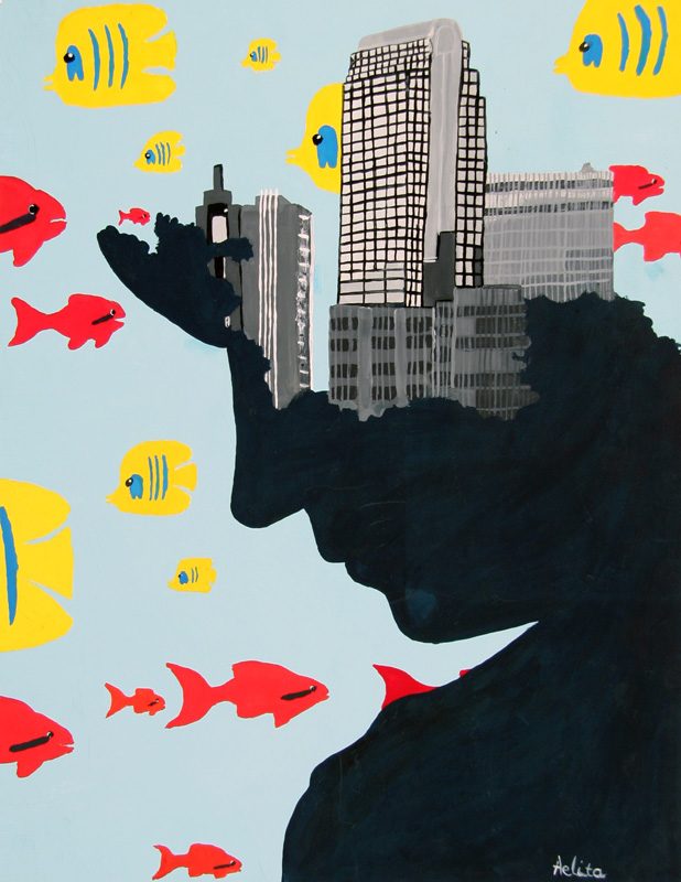 Exposition 2019 – Arts Plastiques : travail d’élève 52