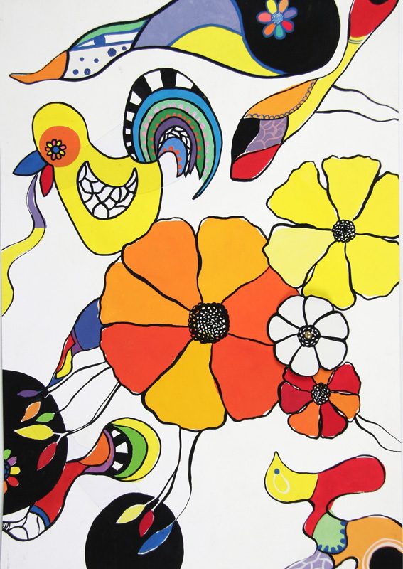 Exposition 2019 – Arts Plastiques : travail d’élève 18
