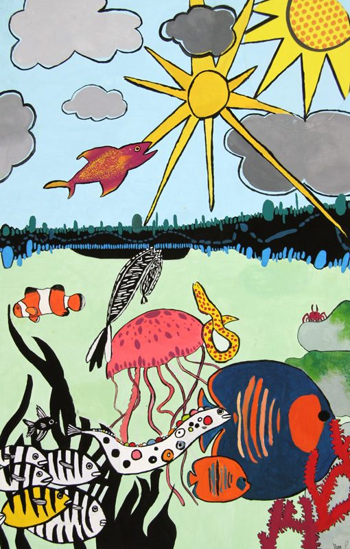 Exposition 2019 – Arts Plastiques : travail d’élève 19