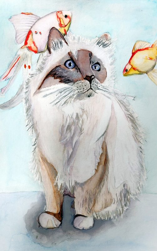 Exposition 2019 – Arts Plastiques : travail d’élève 9