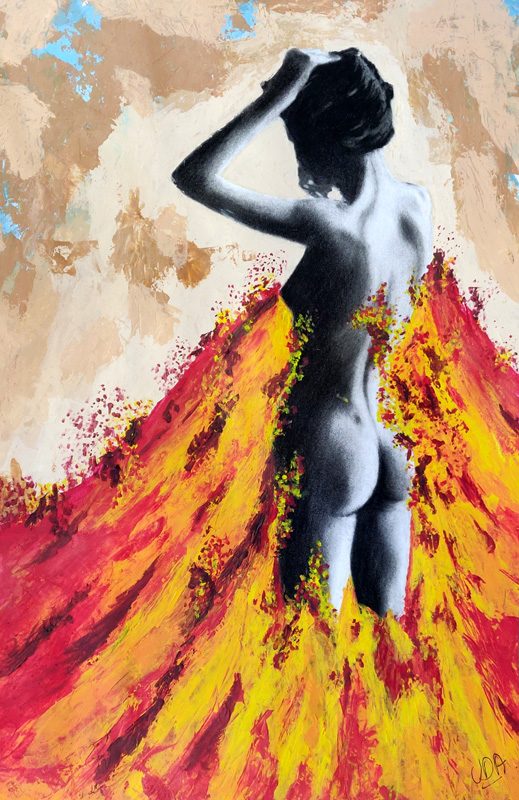 Exposition 2019 – Arts Plastiques : travail d’élève 8