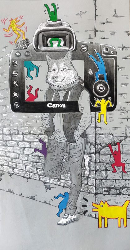 Exposition 2019 – Arts Plastiques : travail d’élève 6
