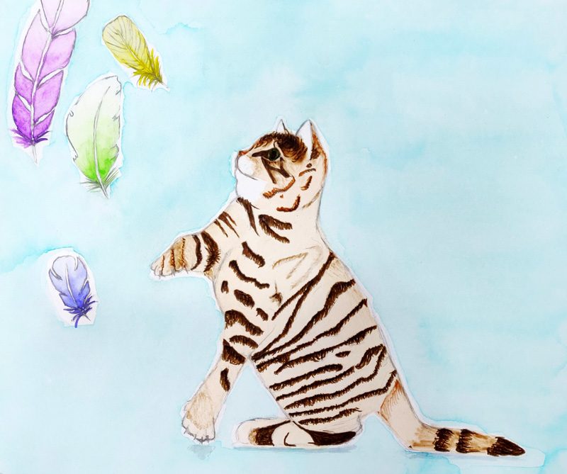 Exposition 2019 – Arts Plastiques : travail d’élève 4