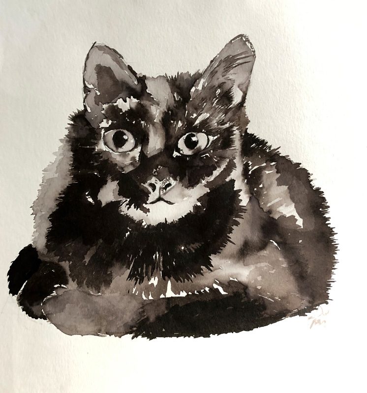 Exposition 2019 – Arts Plastiques : travail d’élève 1