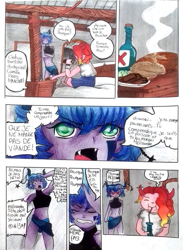 Exposition 2019 – BD/Illustration : travail d’élève 27