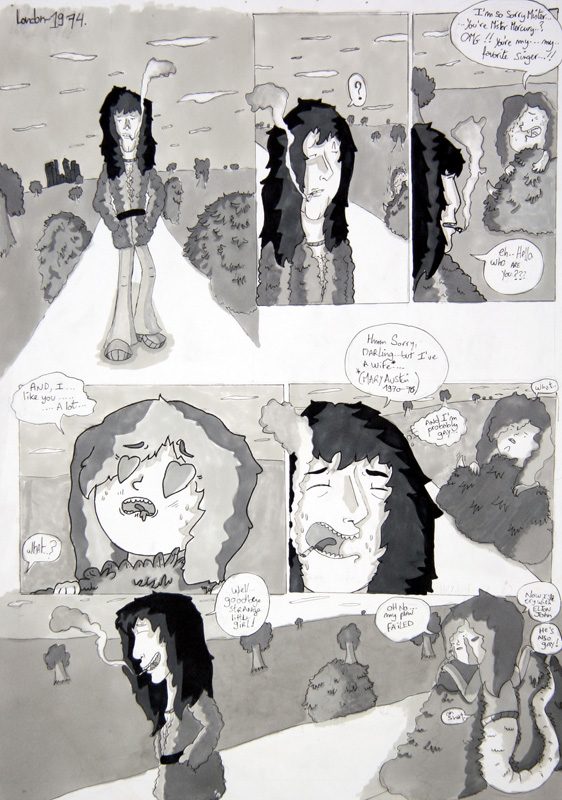 Exposition 2019 – BD/Illustration : travail d’élève 15