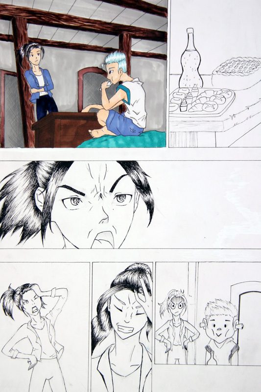 Exposition 2019 – BD/Illustration : travail d’élève 13