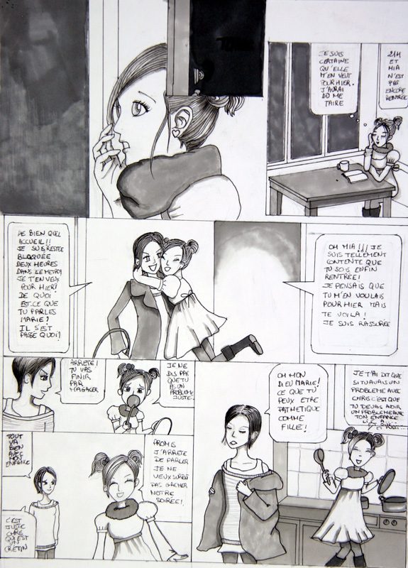 Exposition 2019 – BD/Illustration : travail d’élève 9
