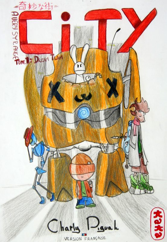 Exposition 2019 – BD/Illustration : travail d’élève 7
