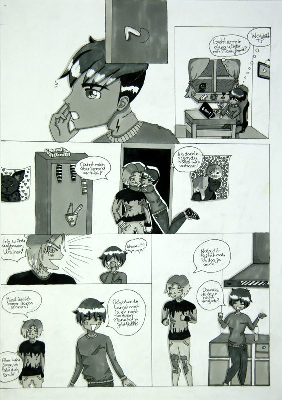 Exposition 2019 – BD/Illustration : travail d’élève 6