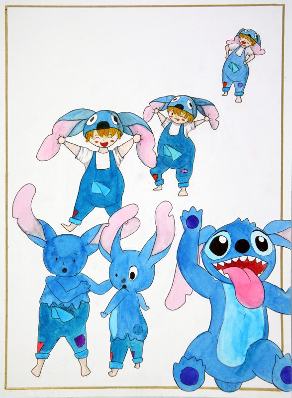 Exposition 2019 – BD/Illustration : travail d’élève 3