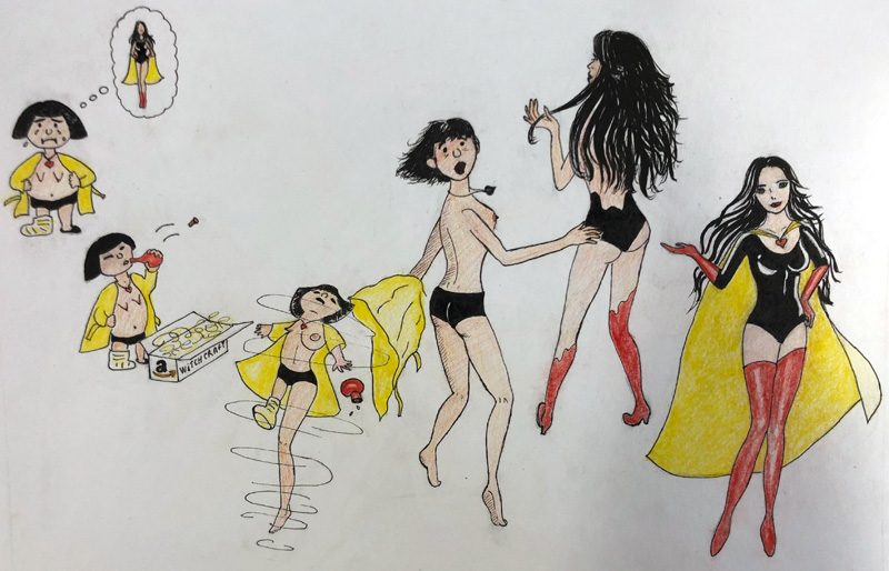 Exposition 2019 – BD/Illustration : travail d’élève 2