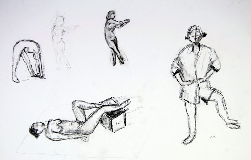 Exposition 2019 – Dessin d&rsquo;Observation : travail d’élève 14