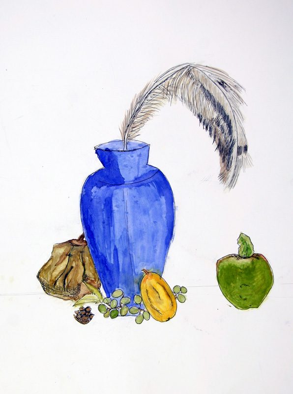 Exposition 2019 – Dessin d&rsquo;Observation : travail d’élève 12