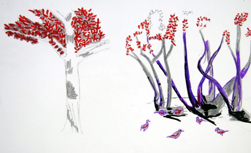 Exposition 2019 – Dessin d&rsquo;Observation : travail d’élève 10