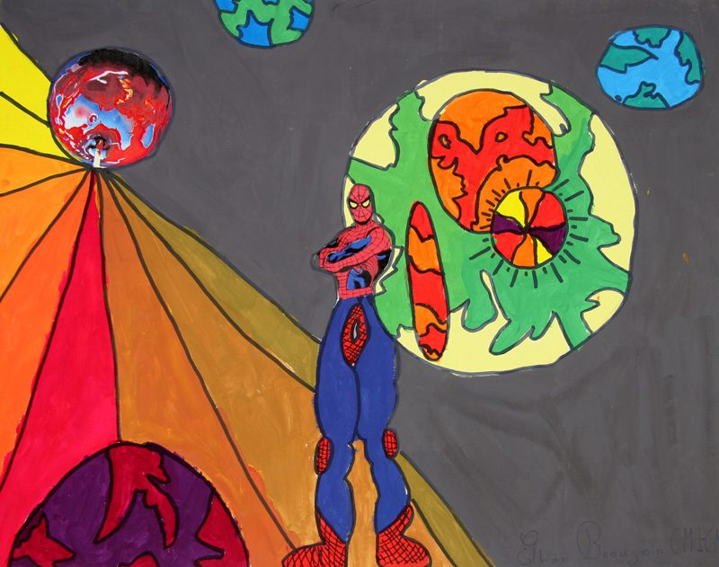 Exposition 2019 – Enfants : travail d’élève 11