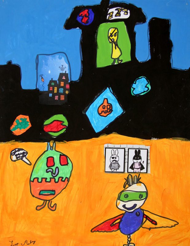 Exposition 2019 – Enfants : travail d’élève 8