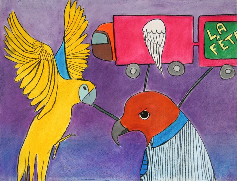 Exposition 2019 – Enfants : travail d’élève 5