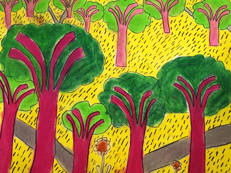 Exposition 2019 – Enfants : travail d’élève 1