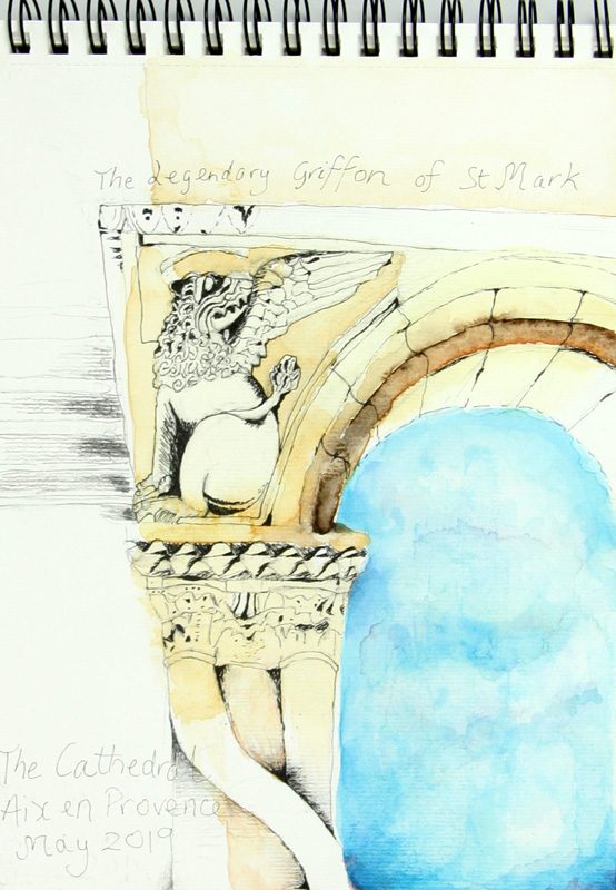 Exposition 2019 – Carnet en Voyage : travail d’élève 13