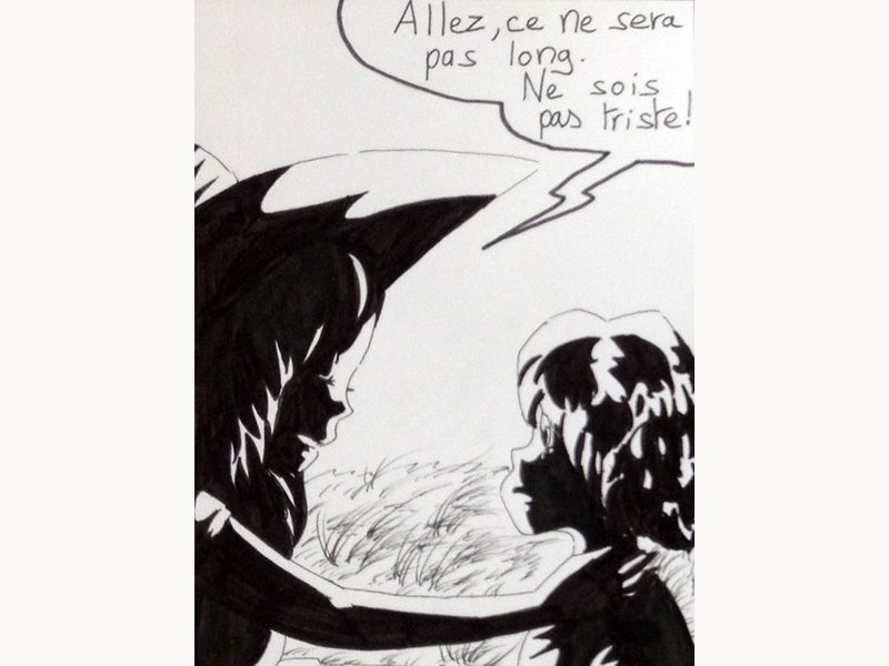 Exposition 2016 – BD/ILLUSTRATION : travail d’élève 15