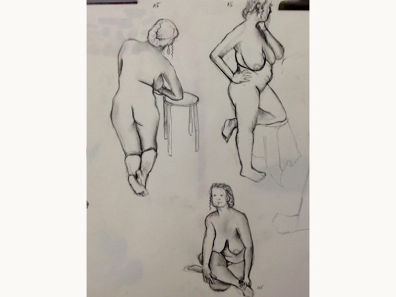 Exposition 2016 – DESSIN D&rsquo;OBSERVATION : travail d’élève 5