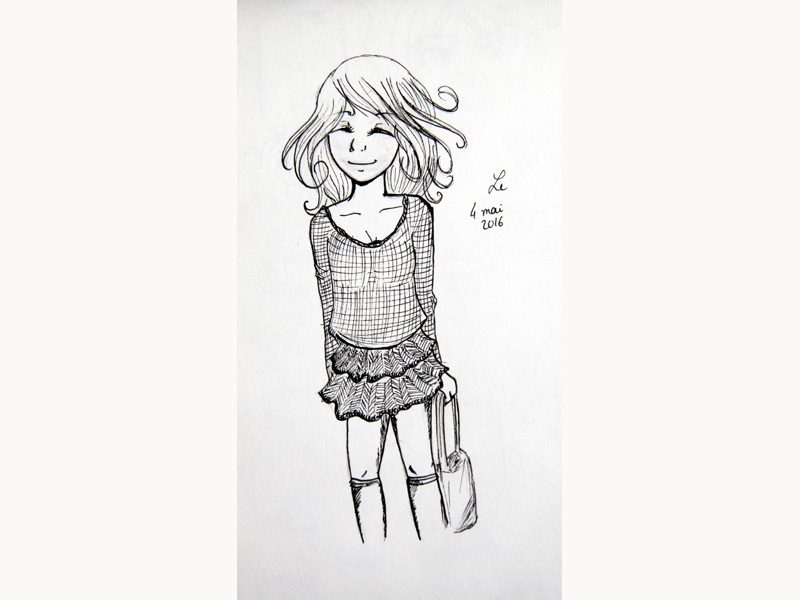 Exposition 2016 – BD/ILLUSTRATION : travail d’élève 5