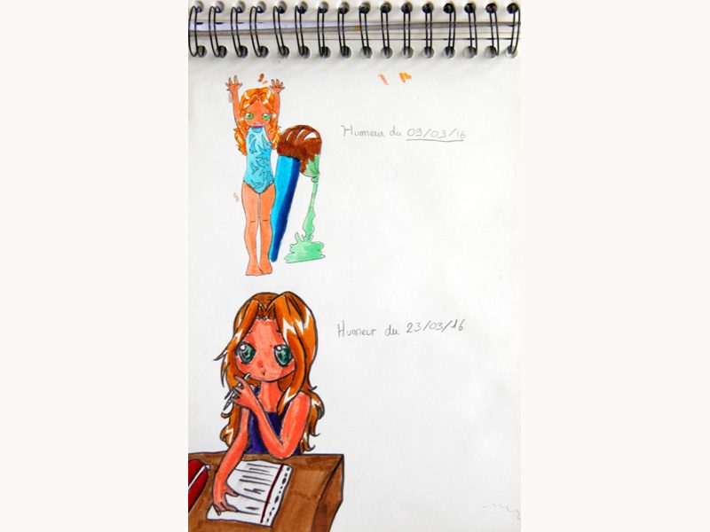 Exposition 2016 – BD/ILLUSTRATION : travail d’élève 6