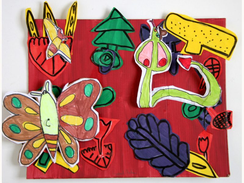 Exposition 2016 – Enfants Arts Plastiques : travail d’élève 39