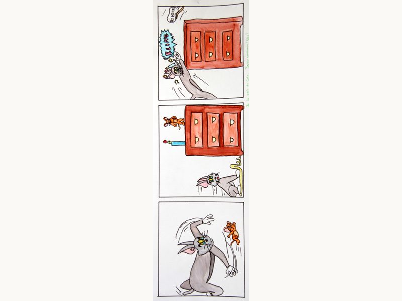 Exposition 2016 – BD/ILLUSTRATION : travail d’élève 2