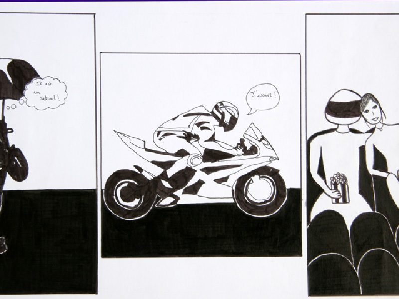 Exposition 2016 – BD/ILLUSTRATION : travail d’élève 17