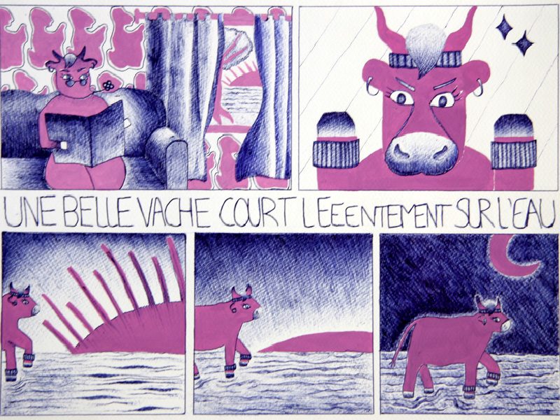 Exposition 2016 – BD/ILLUSTRATION : travail d’élève 25