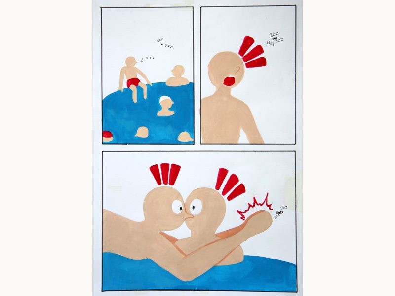 Exposition 2016 – BD/ILLUSTRATION : travail d’élève 7