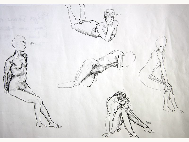 Exposition 2016 – DESSIN D&rsquo;OBSERVATION : travail d’élève 24