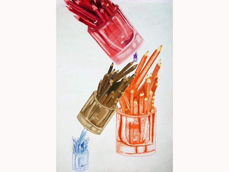 Exposition 2016 – DESSIN D&rsquo;OBSERVATION : travail d’élève 18