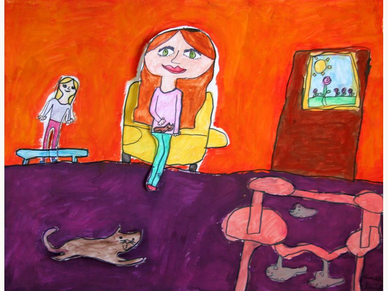 Exposition 2016 – Enfants Arts Plastiques : travail d’élève 13