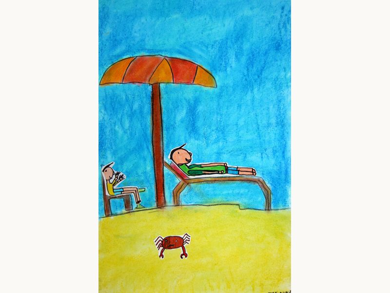 Exposition 2016 – Enfants Arts Plastiques : travail d’élève 14