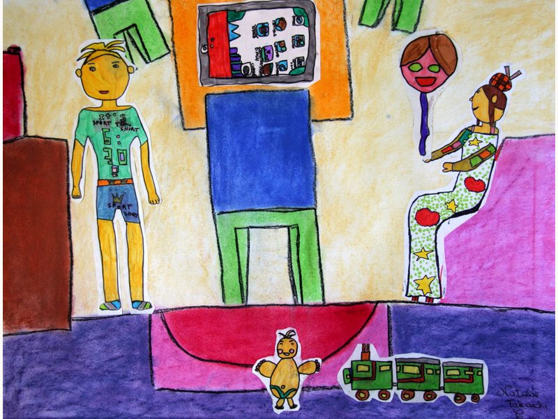 Exposition 2016 – Enfants Arts Plastiques : travail d’élève 16
