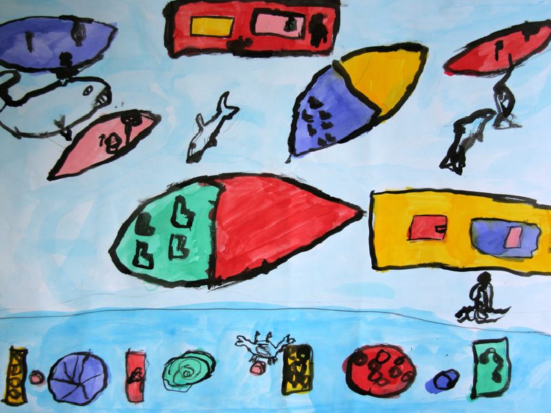 Exposition 2016 – Enfants Arts Plastiques : travail d’élève 17