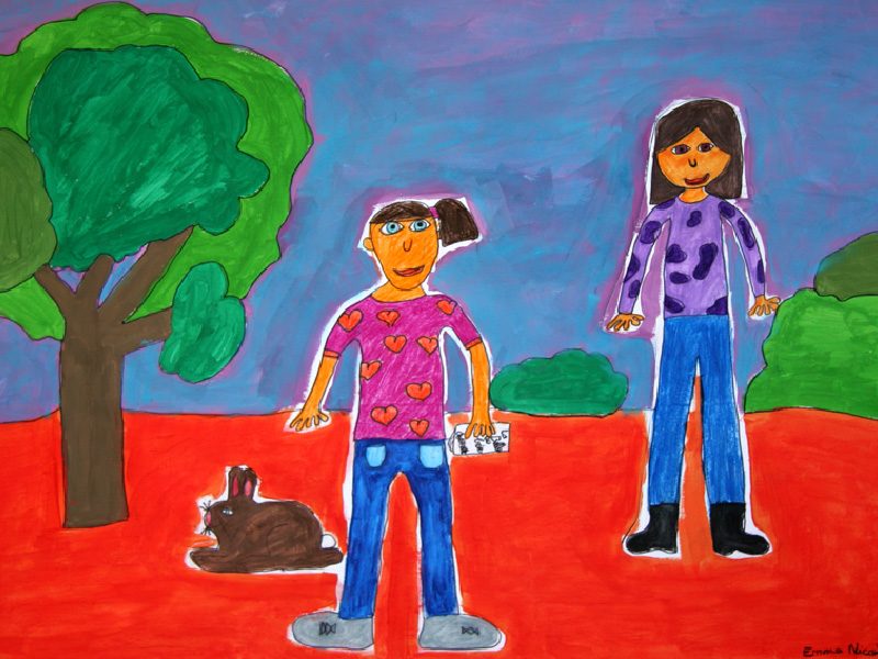 Exposition 2016 – Enfants Arts Plastiques : travail d’élève 11