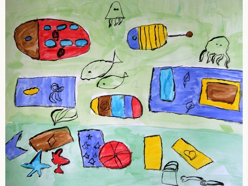 Exposition 2016 – Enfants Arts Plastiques : travail d’élève 5