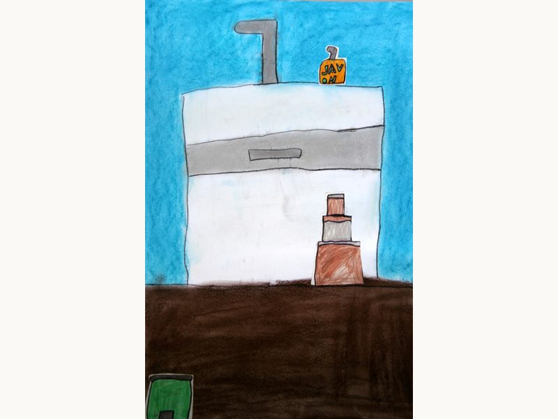 Exposition 2016 – Enfants Arts Plastiques : travail d’élève 3