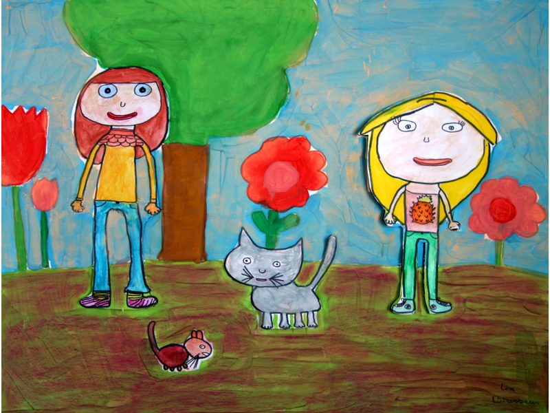 Exposition 2016 – Enfants Arts Plastiques : travail d’élève 2
