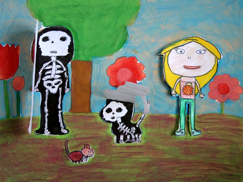 Exposition 2016 – Enfants Arts Plastiques : travail d’élève 1
